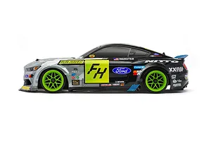 HPI 1/10 Ford Mustang VGJR Fun Haver V2 Painted Body Shell - Silver image 84115