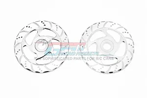 GPM Silver Aluminium Brake Discs 2Pcs image 84241