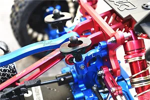 GPM Silver Aluminium Rear Body Post Mounts 2Pcs image 84248