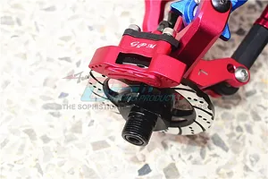 GPM Red Aluminium Front/Rear Brake Callipers 2Pcs image 84250