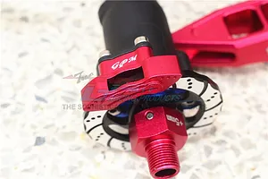 GPM Red Aluminium Front/Rear Brake Callipers 2Pcs image 84251