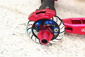 GPM Red Aluminium Front/Rear Brake Callipers 2Pcs image 84252