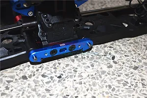 GPM Silver Aluminium Rear Lower Suspension Mounts 2Pcs image 84256