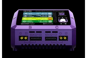 SkyRC Q200 Neo Quattro AC/DC (200/400W) Quad Port Smart Charger image 84315