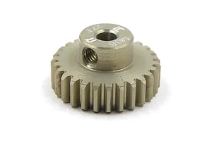 Yeah Racing Hard Coated Aluminium 27T 0.6Mod Pinion Gear image 84630