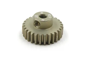 Yeah Racing Hard Coated Aluminium 28T 0.6Mod Pinion Gear image 84632