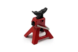 Yeah Racing Red Aluminium Height Adjustable Jack 4Pcs image 3