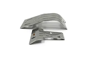 Yeah Racing Front & Rear Stainless Steel Skid Plates 2Pcs image 84700