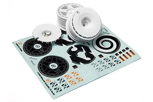 HPI 1.9" Fifteen52 Turbomac White Rims 2Pcs image 8471