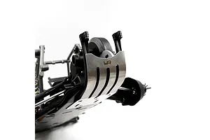 Yeah Racing Front & Rear Stainless Steel Skid Plates 2Pcs image 84701