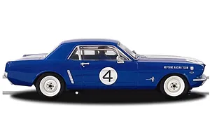 Scalextric 1/32 Ford Mustang Neptune Racing Slot Car image 84709