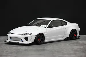Pandora RC 1/10 Nissan Silvia S15 BLS Bn Sports Unpainted Body Shell - Clear image 84734