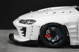 Pandora RC 1/10 Nissan Silvia S15 BLS Bn Sports Unpainted Body Shell - Clear image 84737