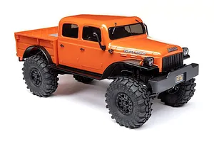Axial SCX24 Dodge Power Wagon RC Rock Crawler Electric 4WD 1/24 Scale RTR - Orange image 84763