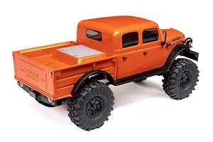 Axial SCX24 Dodge Power Wagon RC Rock Crawler Electric 4WD 1/24 Scale RTR - Orange image 84765