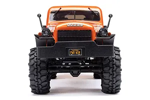Axial SCX24 Dodge Power Wagon RC Rock Crawler Electric 4WD 1/24 Scale RTR - Orange image 84766