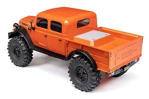 Axial SCX24 Dodge Power Wagon RC Rock Crawler Electric 4WD 1/24 Scale RTR - Orange image 84768