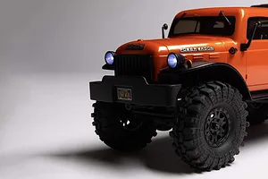 Axial SCX24 Dodge Power Wagon RC Rock Crawler Electric 4WD 1/24 Scale RTR - Orange image 84772