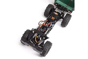 Axial SCX24 Dodge Power Wagon RC Rock Crawler Electric 4WD 1/24 Scale RTR - Orange image 84773