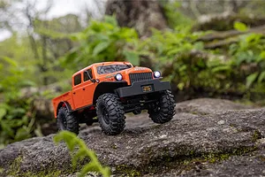 Axial SCX24 Dodge Power Wagon RC Rock Crawler Electric 4WD 1/24 Scale RTR - Orange image 84779
