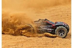 Traxxas Rustler 4x4 BL-2s RC Stadium Truck Electric Brushless 4WD 1/10 Scale RTR image 84855