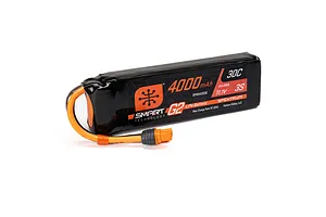 Spektrum G2 11.1v 4000mAh 30C Smart Soft Case LiPo Battery image 84954