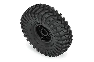 Pro-Line 1.0" Maxxis Trepador on Black Holcomb - Beadlocked Wheels 4Pcs image 85048