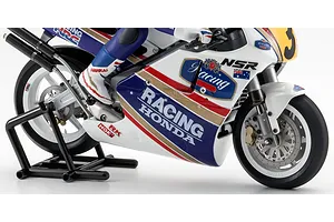 Kyosho 1/8 Honda NSR500 1991 Hanging On Racing Electric RC Motorcycle Kit image 85078