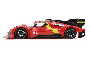 MonTech 1/10 190mm 499LM GT Unpainted Body Shell w/ Decal Sheet - Clear image 85112