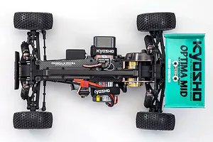 Kyosho Optima Mid RC Buggy Electric 4WD 1/10 Scale Kit - '87 WC Worlds Spec 60th Anniversary image 85138