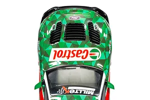 Scalextric 1/32 Ford Mustang GT4 &amp;#039;Castrol Drift Car&amp;#039; Slot Car image 85214