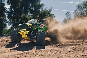 ARRMA Gorgon 4X2 Mega 550 RC Monster Truck Electric 2WD 1/10 Scale RTR - Yellow image 85315