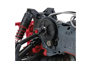 ARRMA Gorgon 4X2 Mega 550 RC Monster Truck Electric 2WD 1/10 Scale RTR - Red image 85331