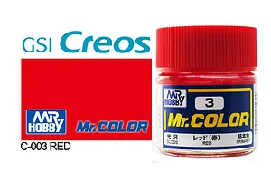 Mr Color Red Gloss Acrylic Paint 10ml