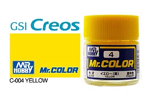 Mr Color Yellow Gloss Acrylic Paint 10ml