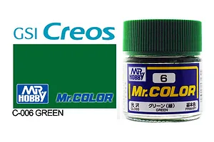 Mr Color Green Gloss Acrylic Paint 10ml