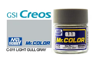 Mr Color Light Gull Grey Semi Gloss Acrylic Paint 10ml