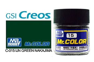 Mr Color IJN Green (Nakajima) Semi Gloss Acrylic Paint 10ml
