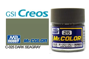 Mr Color Dark Sea Grey Semi Gloss Acrylic Paint 10ml