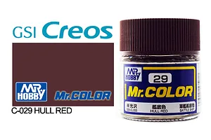 Mr Color Hull Red Semi Gloss Acrylic Paint 10ml