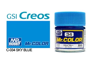 Mr Color Sky Blue Gloss Acrylic Paint 10ml