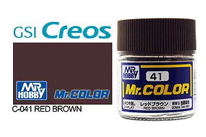 Mr Color Red Brown Flat Acrylic Paint 10ml