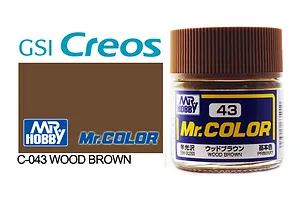 Mr Color Wood Brown Semi Gloss Acrylic Paint 10ml