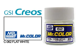 Mr Color White Flat Acrylic Paint 10ml