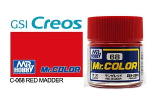 Mr Color Madder Red Gloss Acrylic Paint 10ml