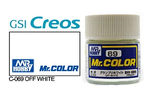 Mr Color Off White Gloss Acrylic Paint 10ml
