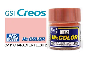 Mr Color Character Flesh 2 Semi Gloss Acrylic Paint 10ml