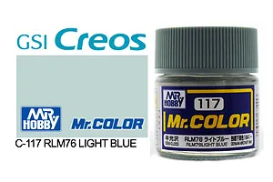 Mr Color RLM76 Light Blue Semi Gloss Acrylic Paint 10ml