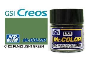 Mr Color RLM82 Light Green Semi Gloss Acrylic Paint 10ml