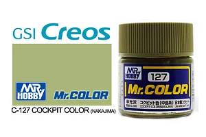 Mr Color Cockpit (Nakajima) Semi Gloss Acrylic Paint 10ml